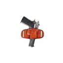 Tagua Colt 1911 Officer OWB Holster RH Leather, Brown - Tagua Gunleather