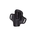 Tagua Smith & Wesson Shield 9/40 OWB Holster RH Leather, Black - Tagua Gunleather