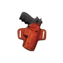 Tagua Smith & Wesson J-Frame OWB Holster RH Leather, Brown - Tagua Gunleather