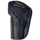 Tagua 4 in 1 Glock G19/G23/G32 IWB/OWB Holster RH Leather, Black - Tagua Gunleather