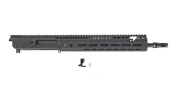 PSA JAKL 14.5" Rifle length Upper Assembly 5.56 NATO 1:7 Nitride w/Knurled CH, BCG Rugged Flash Hider, Black - Palmetto State Armory
