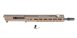 PSA JAKL 14.5" Rifle length Upper Assembly 5.56 NATO 1:7 Nitride w/Knurled CH, BCG ASR Flash Hider, FDE - Palmetto State Armory