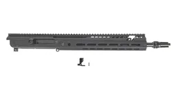 PSA JAKL 14.5" Rifle length Upper Assembly 5.56 NATO 1:7 Nitride w/Knurled CH, BCG ASR Flash Hider, Black - Palmetto State Armory