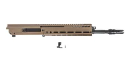 PSA JAKL Rifle Upper Assembly 13.7" 5.56 NATO 1:7 Nitride With Knurled CH, BCG, Bolt Catch & Roll Pin, FDE - Palmetto State Armory