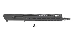 PSA JAKL 14.5" Rifle length Upper Assembly 5.56 NATO 1:7 Nitride w/Knurled CH, BCG & KeyMicro, Black - Palmetto State Armory