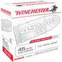 Winchester USA 45 Auto/ACP 230gr FMJ Ammunition 200rds - USA45W - Winchester