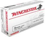 Winchester USA 9mm Ammo 124 Grain FMJ 50rds - USA9MM - Winchester