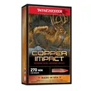 Winchester Ammunition Deer Season XP Copper Impact 130 gr Copper Extreme Point .270 Win Ammo, 20/box - X270DSLF - Winchester