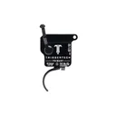 Trigger Tech Primary Trigger Curved Single-Stage Drop-In, Black - TriggerTech