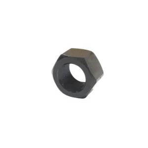 Threaded Insert, 1/2-36, Hex Nut, Steel, Black Oxide