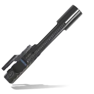 K-SPEC Enhanced AR15 Bolt Carrier, Left Hand, Slotted Carrier Rails, Downward Vents, Nitride