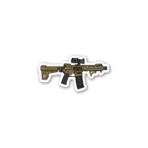 STICKER - KAK FDE AR15