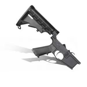 KAK Industry Complete K15 Billet 9mm AR15 Lower Receiver - M4 Stock