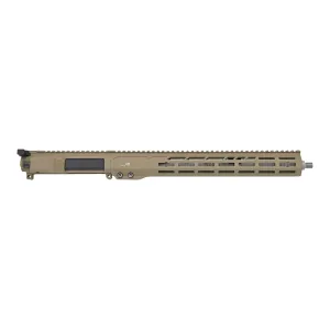 Blackout Defense .223 Wylde 16 Barrel Mid Length Fixed Gas Block Forward Assist FDE Upper Receiver