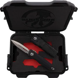 Microtech 1270-10SET SureFire Luminary D/E - Stilleto Pro II Collaboration Zero Blade Tolerance Stonewash Standard