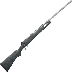 Winchester Guns 535232277 70 Coyote Light Bolt 325 WSM 24 3+1 Black w/Gray Webbing Fixed Bell & Carlson w/Aluminum Bedding Stock Blued Steel Receiver