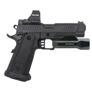 MILITARY ARMAMENT CORPORATION MAC 1911 DS9 9MM DOUBLE STACK HOLOSUN 507 COMP, INFORCE LIGHT PACKAGE
