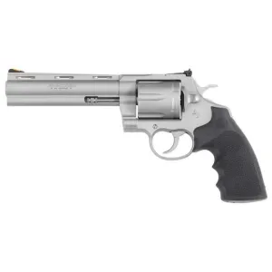 CLT ANACONDA 44MAG 6 MATTE SS RUBER GRIP BLEM