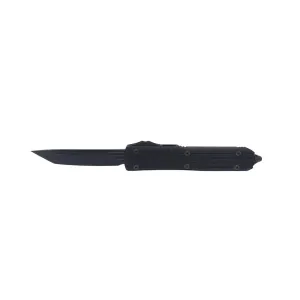 Microtech 123-1UT-DSH Ultratech Delta T/E Frag Shadow, DLC Black OTF Automatic Knife