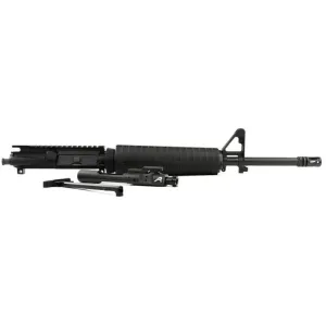 Aero Precision AR15 Complete Upper, 16 5.56 Mid-Length Barrel w/ Pinned FSB, M4 Handguard, Includes BCG & Charging Handle