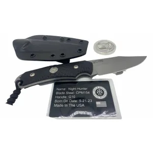 Nighthawk Customs K951 Night Hunter 4 Fixed Blade with Kydex Sheath