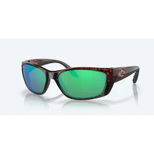 Costa Fisch Polarized Sunglasses in Green Mirror