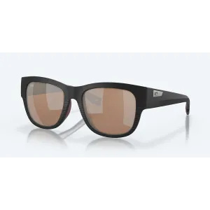 Costa Caleta Polarized Sunglasses in Copper Silver Mirror