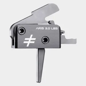 Blackout Defense Zero AR-15 Trigger Flat 3lb Pull Weight Black