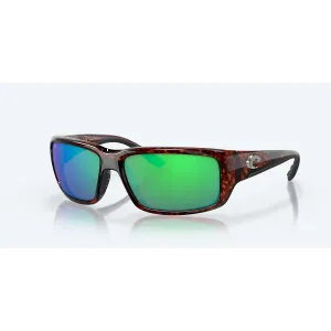 Costa Fantail Polarized Sunglasses in Green Mirror
