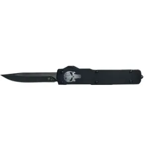 TEMPLAR KNIFE SLIM OTF FALLEN 3.1 D2 BLACK DROP PT ALUM HND