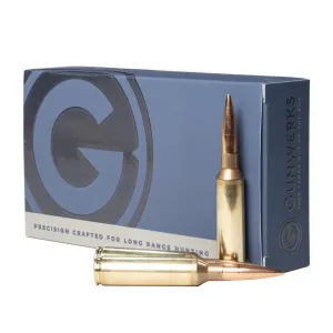 Gunwerks 6.5 PRC, Berbger 140gr Elite Hunter, 20rd Box