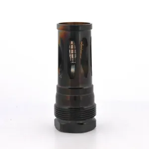 Rearden R2C 1/2-28 .375 Bore Rainbow PVD Flash Hider Muzzle Device