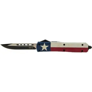 TEMPLAR KNIFE SLIM OTF FULL CAPTAIN 3.5 BLACK DROP POINT