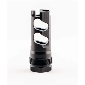 Rearden Dpb Muzzle Brake 0.4 5/8-24 Threads Square Shoulder Black