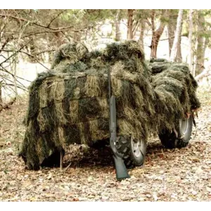 RED ROCK GHILLIE BLIND 5'X12' WOODLAND CAMOUFLAGE NETTING