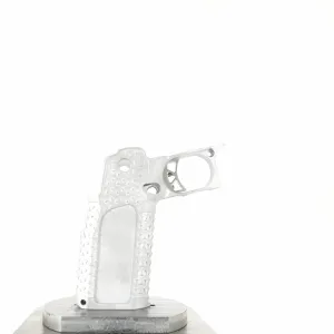 Atlas Gunworks Curved X-Line Trigger System, Medium Silver, No Bow