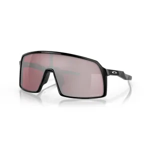 Oakley Sutro XL High Bridge Polished Black Frame Prizm Snow Black Iridium Lenses Sunglasses