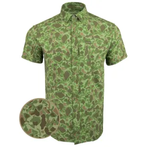 Warrior Co. Button Down Camo Shirt - Frogskin - 2XL