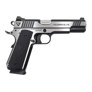 Wilson Combat Vickers Elite Full Size, .45acp, 5 Barrel, 3- 8rd Magazines, Two-Tone, Pistol