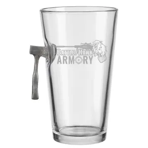 Benshot Throwing Axe BattleHawk Armory 16oz Pint Glass