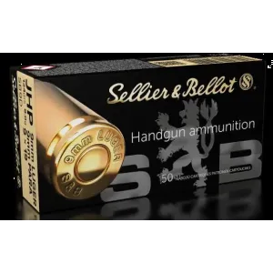Sellier & Bellot SB9D Handgun  9mm Luger 124 gr Jacketed Hollow Point (JHP) 50 Bx/ 20 Cs