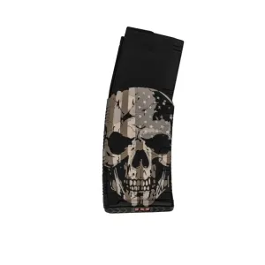 BLACK RAIN LASER ETCHED MAGAZINES 30RD SUPER TRUMP