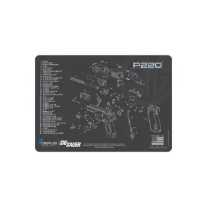 SIG SAUER P220 HANDGUN MAT 17X12 GRAY