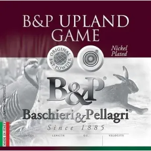 B&P Upland Game 12 Gauge 2-3/4" #4 1-1/4 oz 25rds Shotshell - Powerful Upland Game Load - 12B14UP4