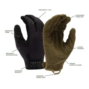 Venture Gear Tactical Gloves Medium Duty Adjustable Operator H&L Coyote Med
