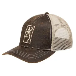 BRN MESH BACK CAP SALTWOOD BROWN