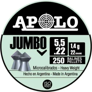 HATSAN APOLO .22 JUMBO 22 GRAIN 250 PACK