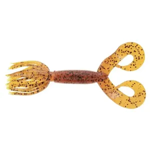 4 DOUBLE TL HULA GRUB FIRE CRAW