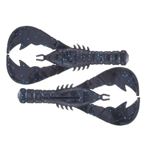 4 YAMA CRAW BLK/BLUE FLAKE 6PK