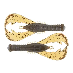 4 YAMA CRAW GRN PMK/BLK FLAKE 6PK